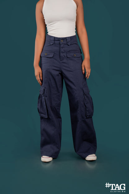 Extreme Baggy Cargo Pant - Navy