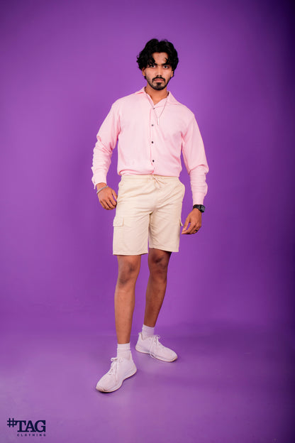 Flex Jogger Cargo Short - Cream