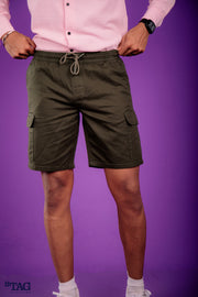 Flex Jogger Cargo Short - Olive