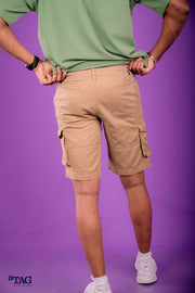 Men's Cargo short- Beige