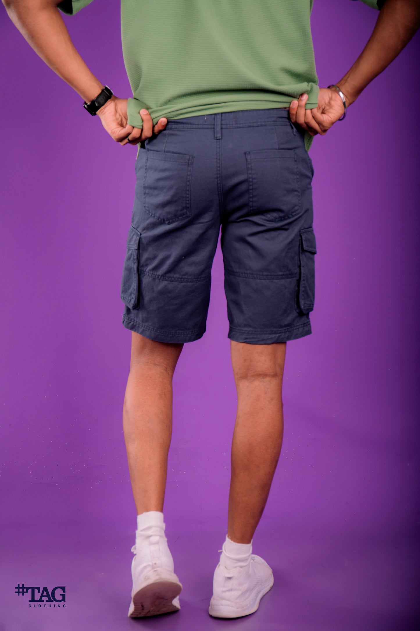 Men's Cargo Short- Navy