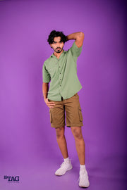 Men's Cargo Short- Brown
