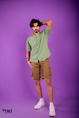 Men's Cargo Short- Brown