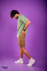 Men's Cargo Short- Brown