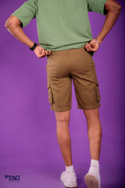 Men's Cargo Short- Brown
