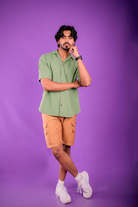 Pocket On Pocket Short - Light Brown