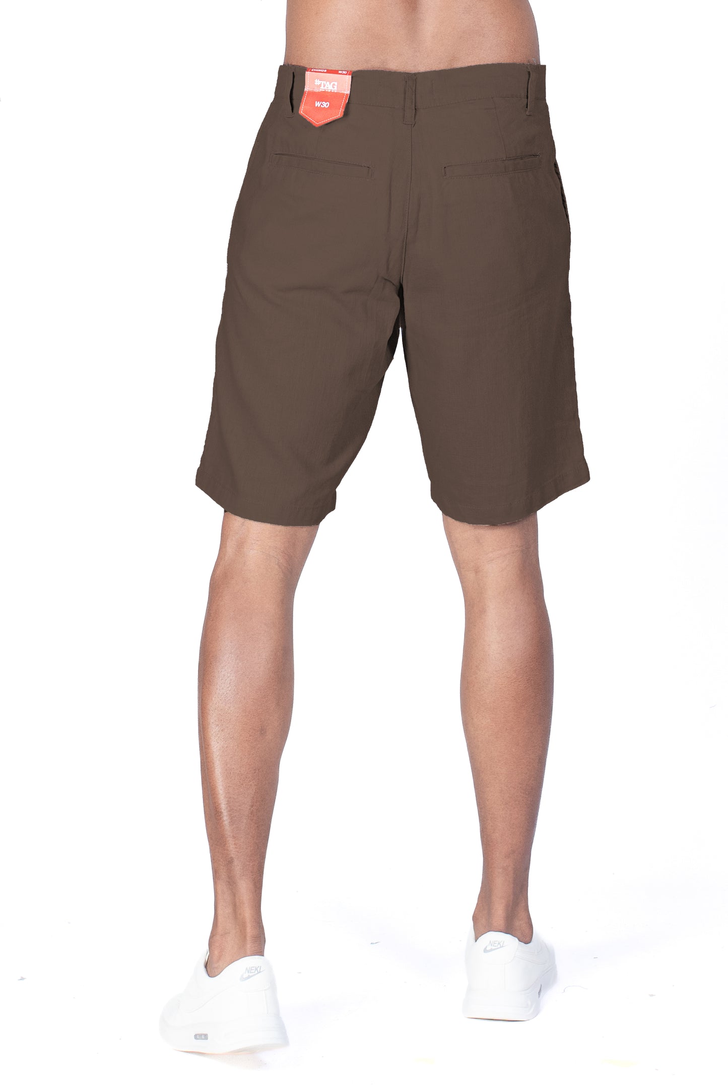 Men's Linen Short - Coffee Brown