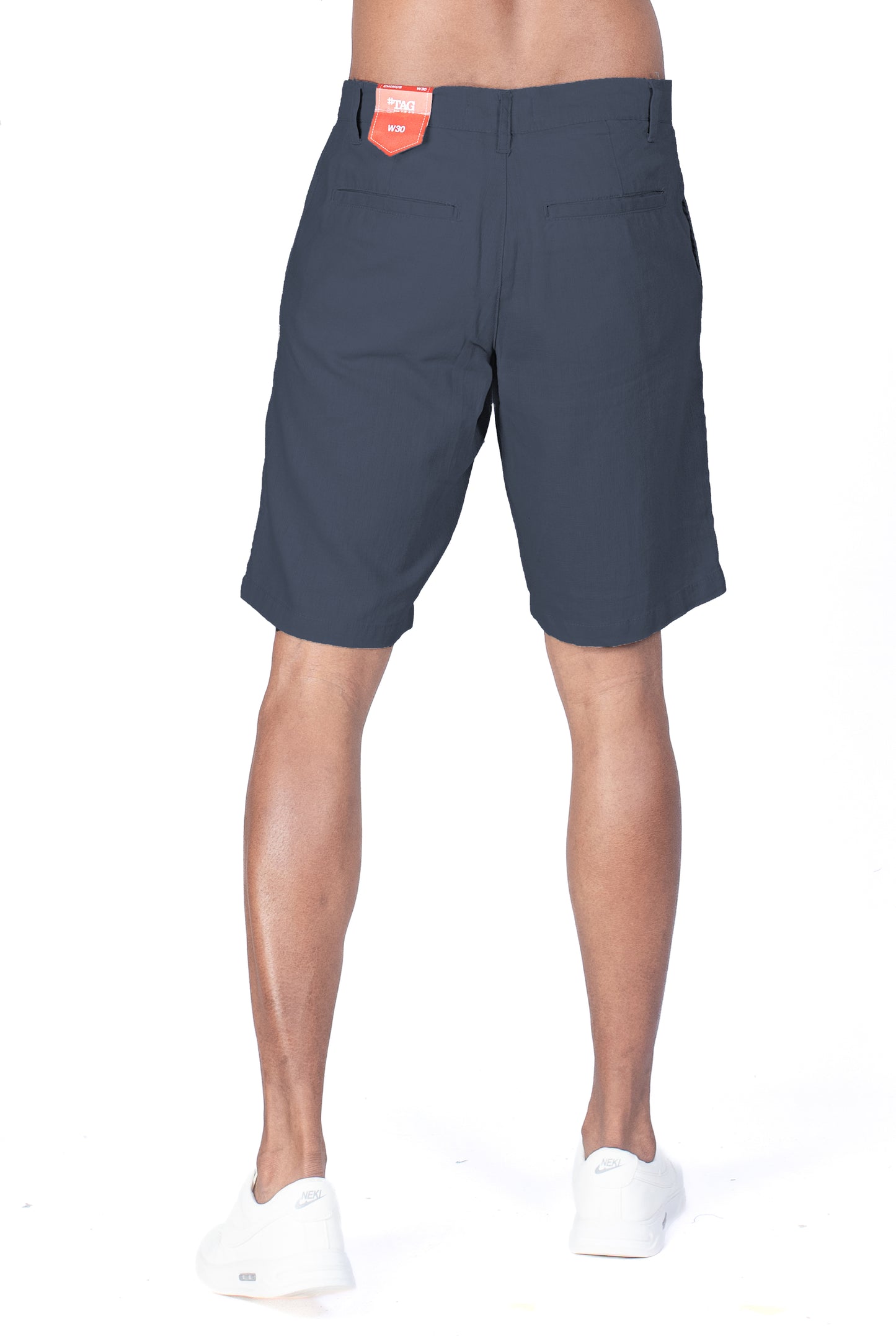 Men's Linen Short - Midnight Blue