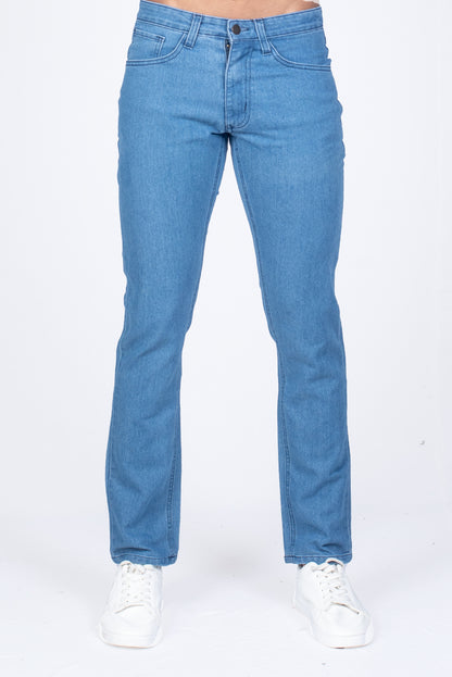 Men's Jeans - Light Blue Wash