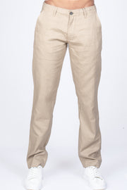 Men's Linen Pant - Ivory