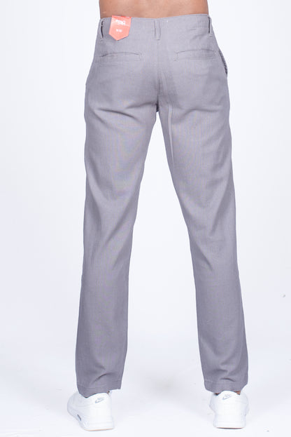 Men's Linen Pant - Misty Grey