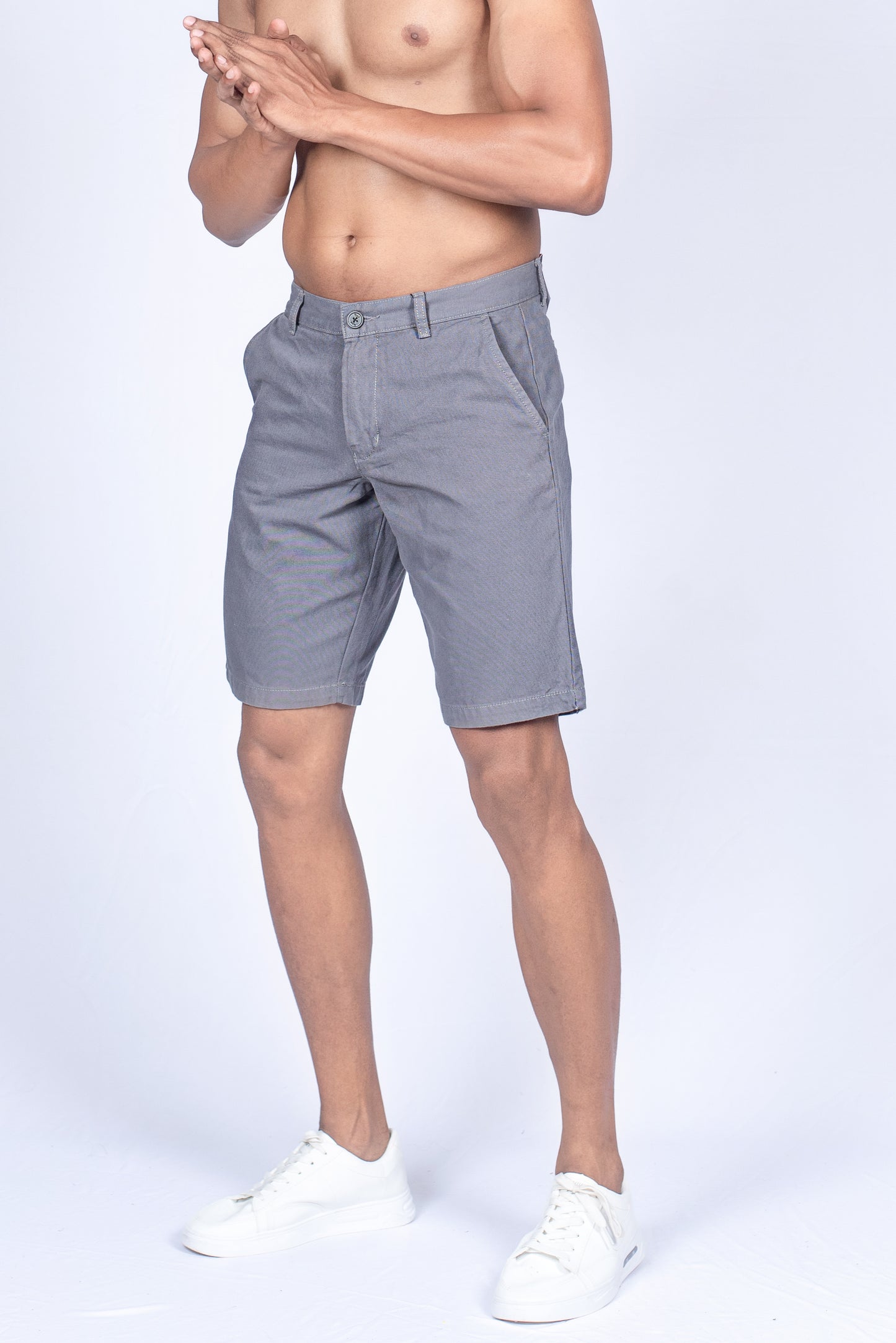 Chino Short - Fossil Grey