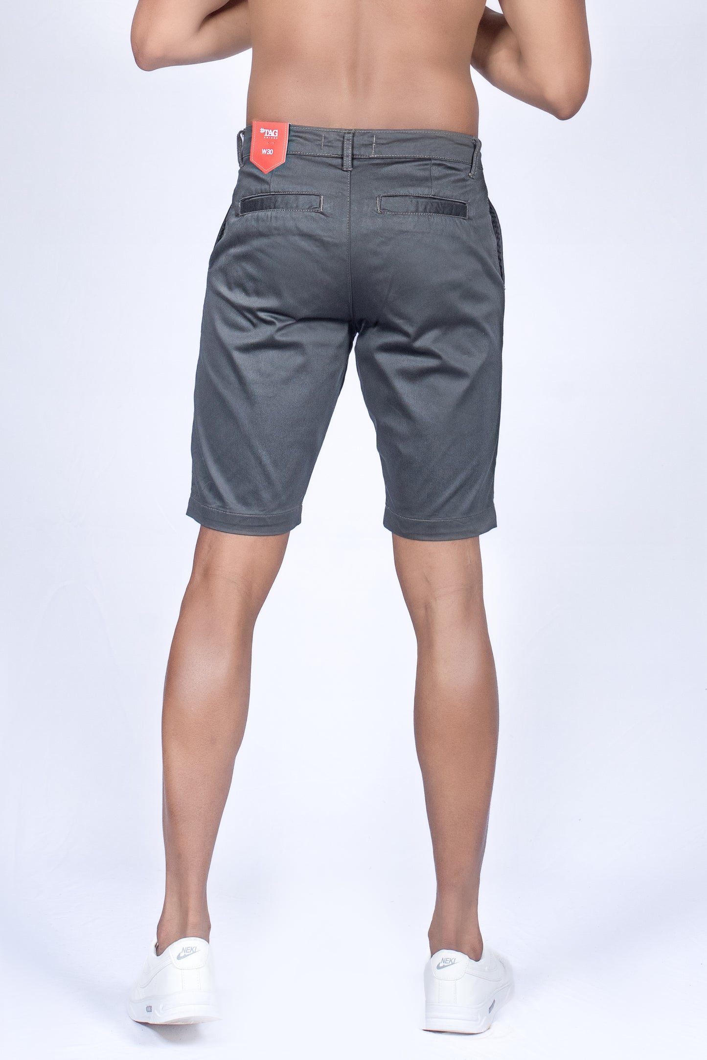 Chino Short - Slate Grey