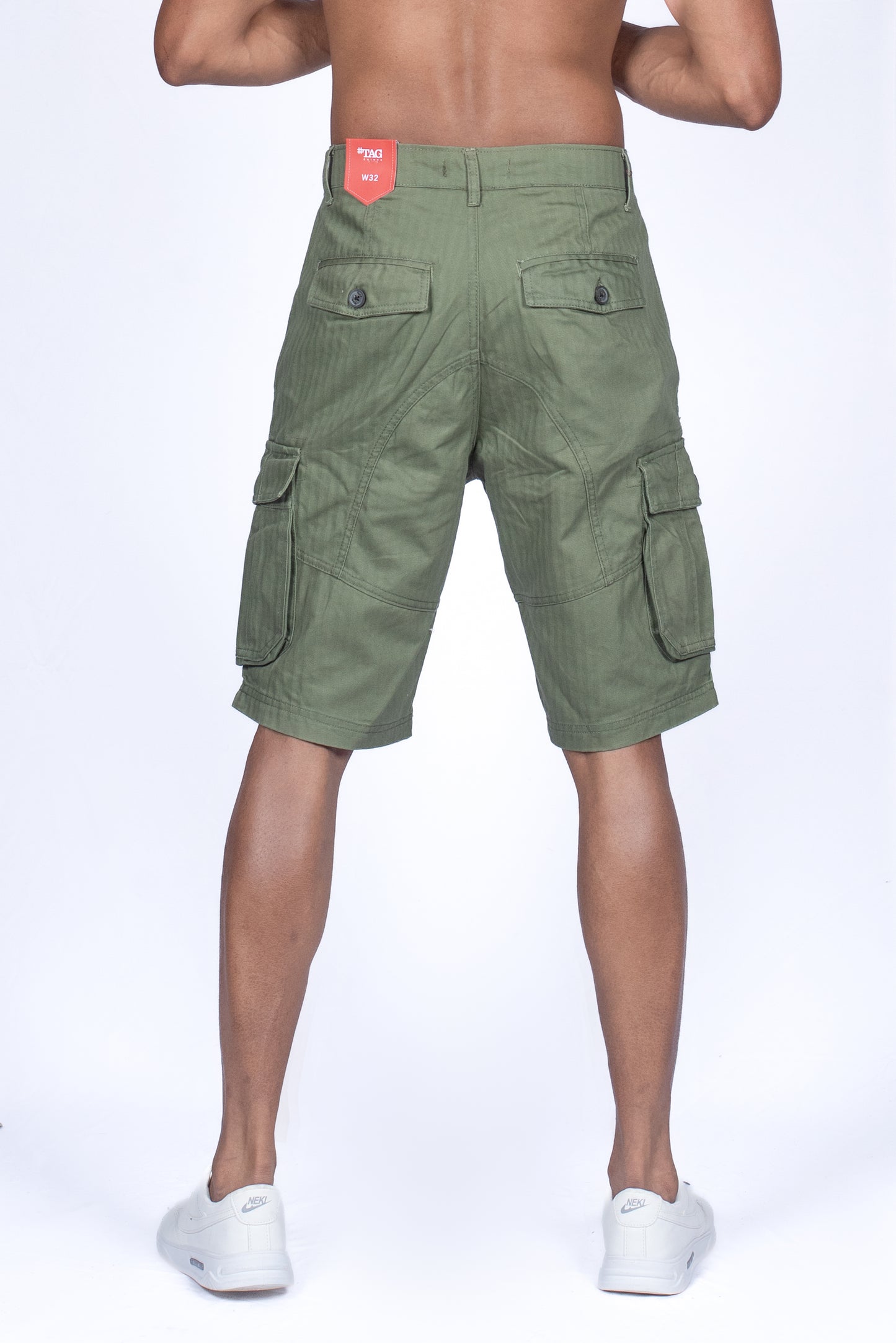 Men's Cargo Short - Olive Green