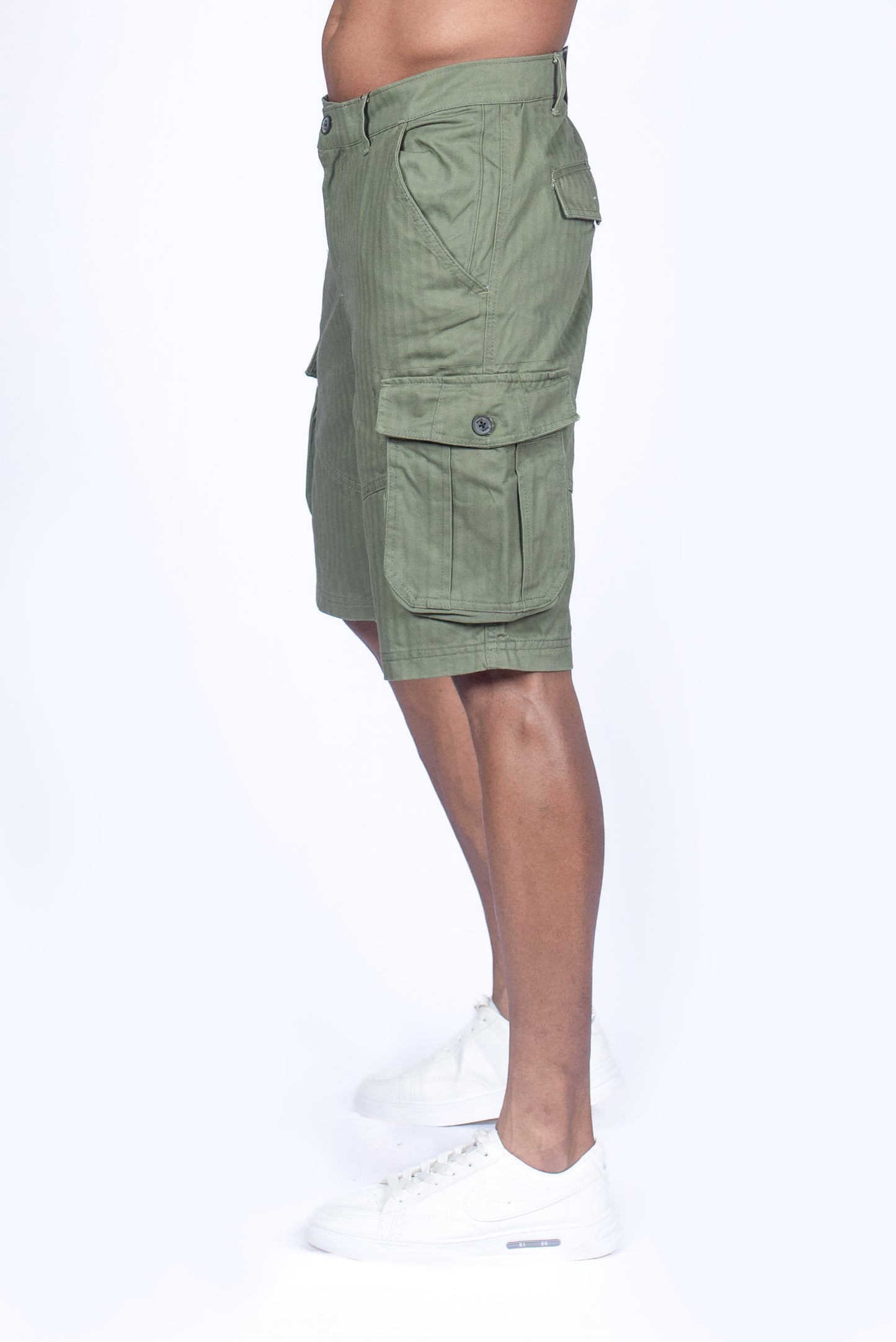 Men's Cargo Short - Olive Green