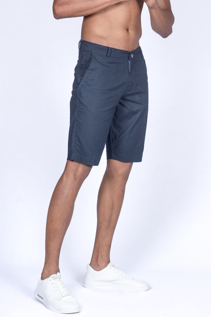 Chino Short - Midnight Blue