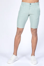 Chino Short - Silver Grey