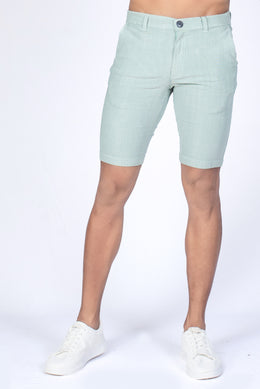 Chino Short - Silver Grey