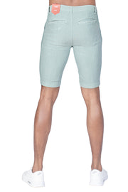 Chino Short - Silver Grey