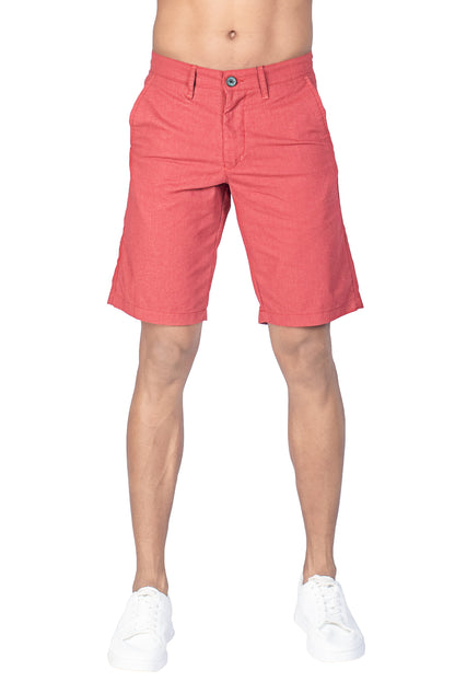 Men's Linen Short - Venetian Red