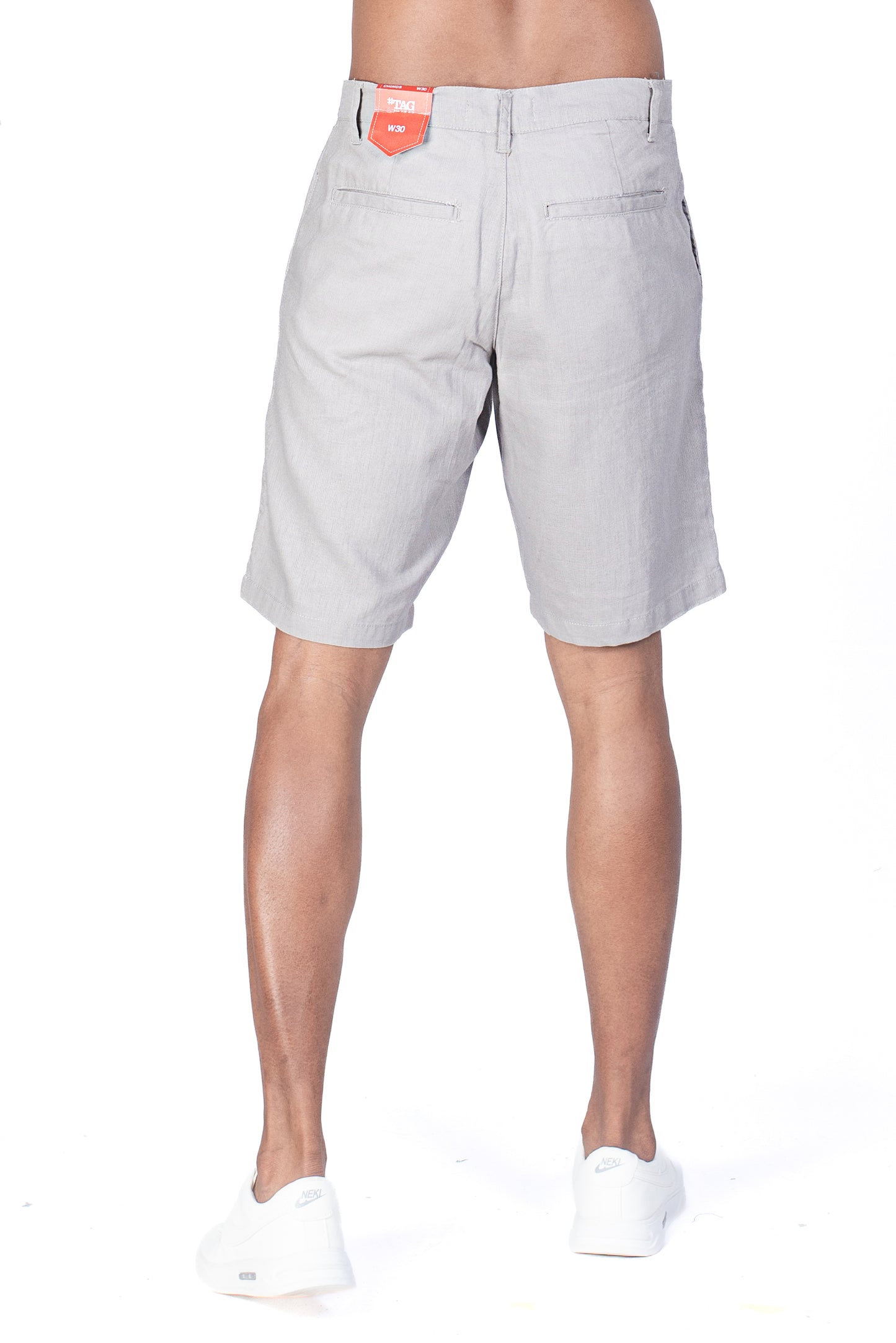 Men's Linen Short - Pale Oak