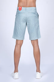 Men's Printed Short - Beau Blue