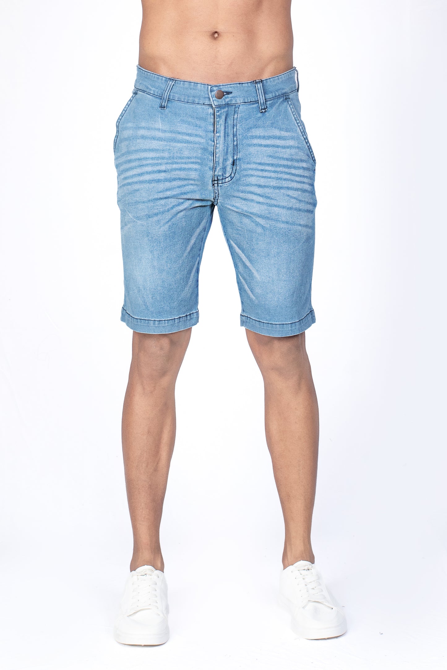 Men's Denim Short - Ice Blue Wash