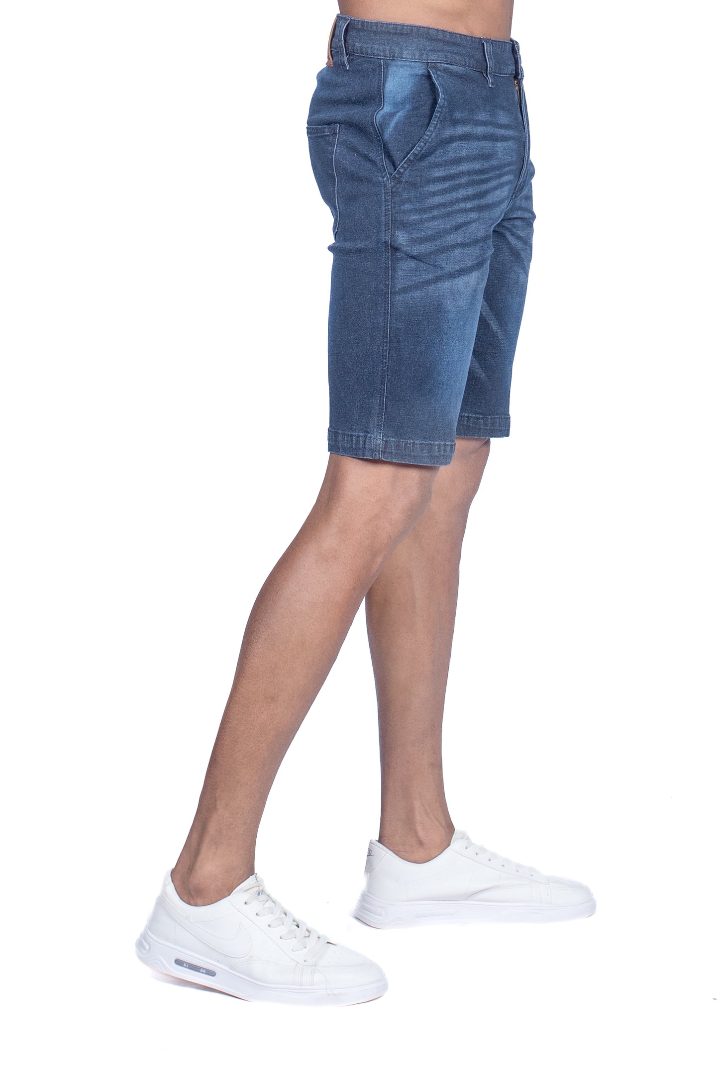 Men's Denim Short - Dark Blue Wash