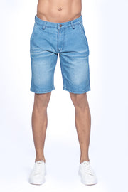 Men's Denim Short - Light Blue Wash